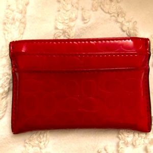 Coach card wallet
